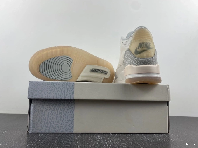 Cheap TBK Craft Jordan 3 FJ9479-100 Air Ivory 0725